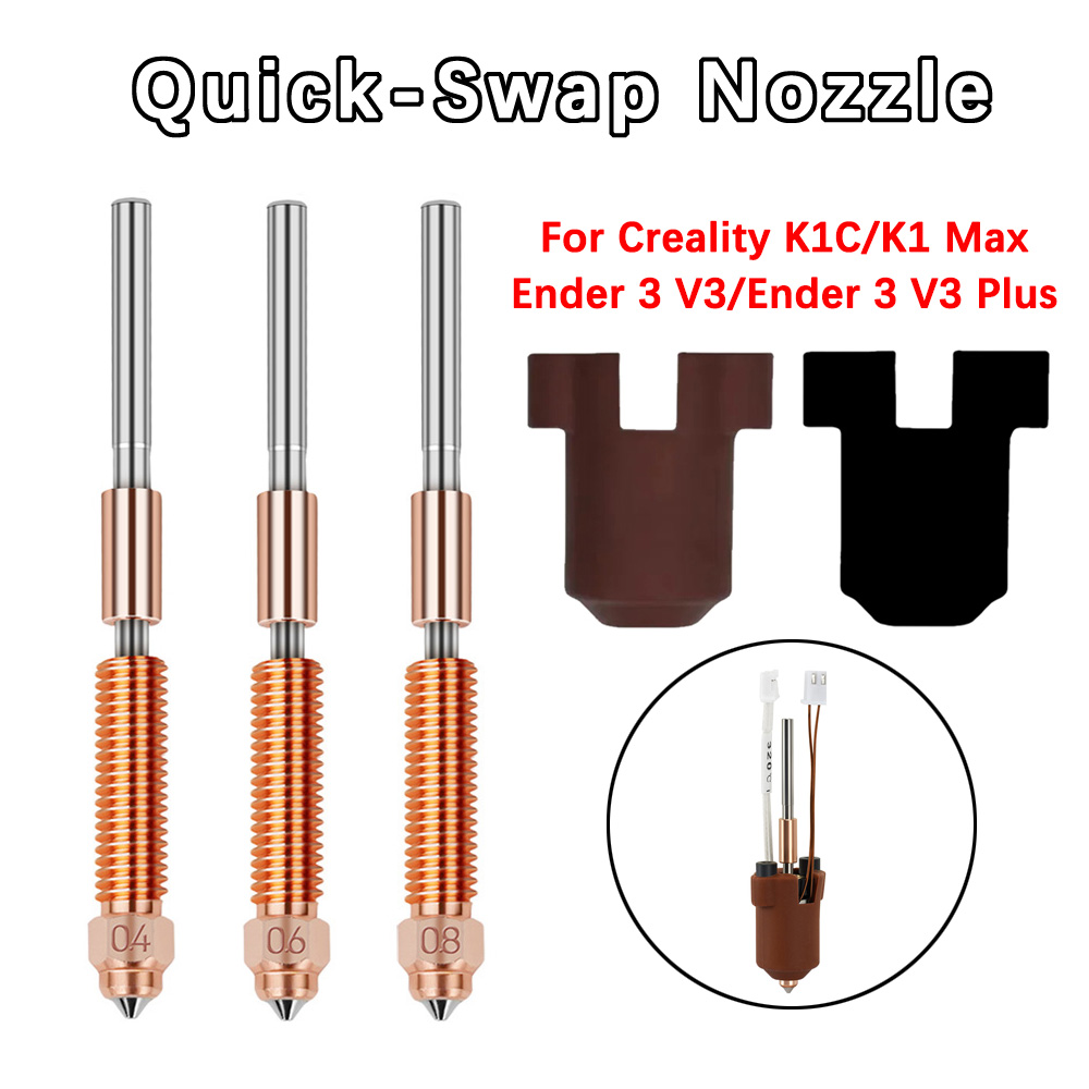 Creality Printer Ender 3 - Ugello K1 Max aambio rapido Ugelli