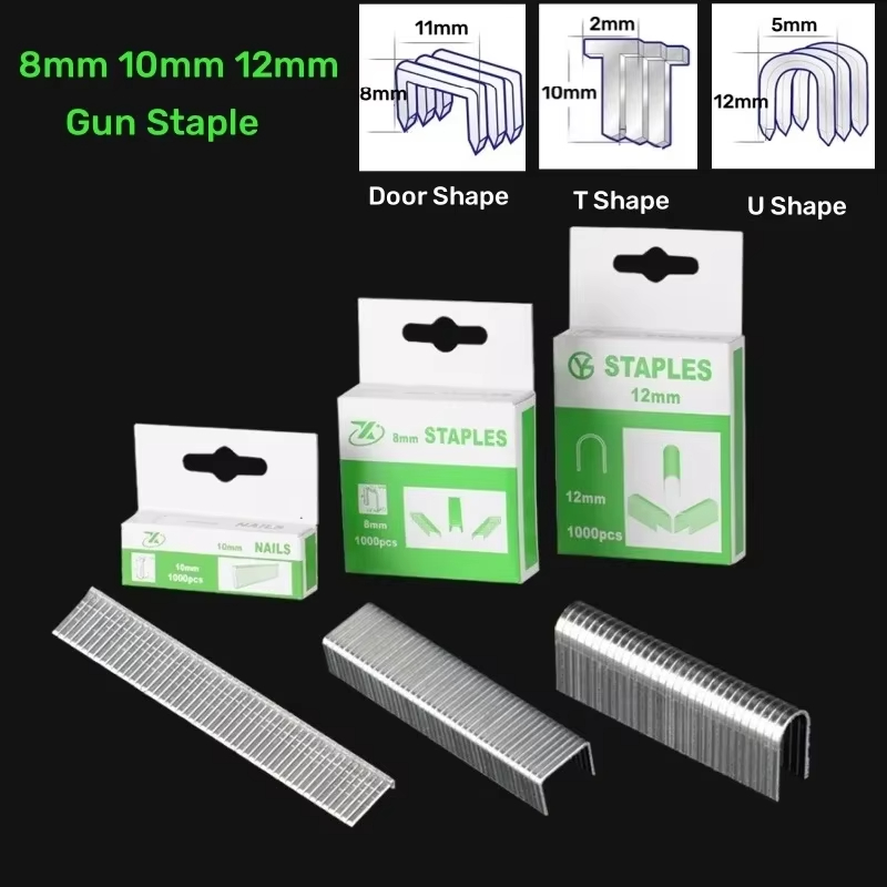 Nail Gun Brad - 1000PC U/T/Porta A Forma di Graffette
