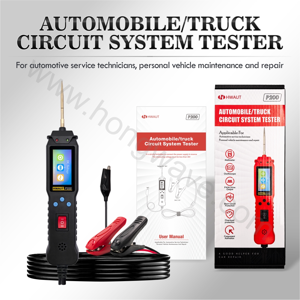Power Tools English - Tester di circuiti auto intelligente HWAUT