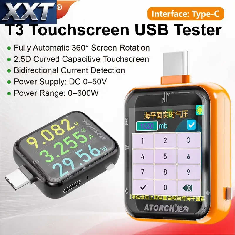 Tester di Potenza USB C XXT T3 - Power Tools Types recensione e prezzo